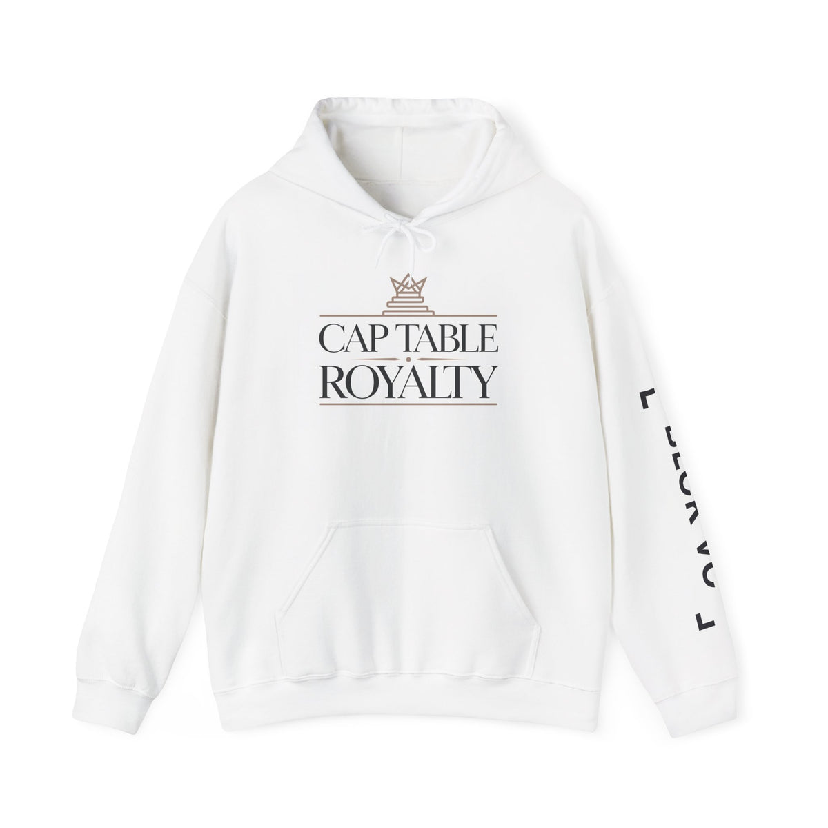 Cap Table Royalty Unisex Heavy Blend Hooded Sweatshirt - Cozy Style for Entrepreneurs