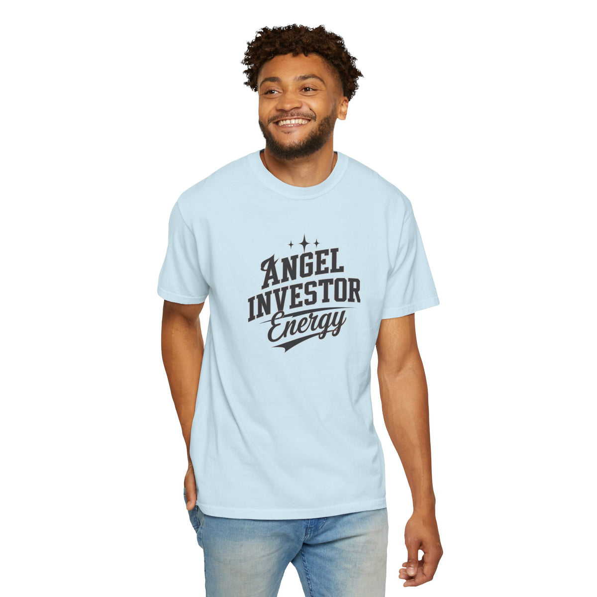 "Angel Investor Energy" Garment-Dyed Unisex T-Shirt