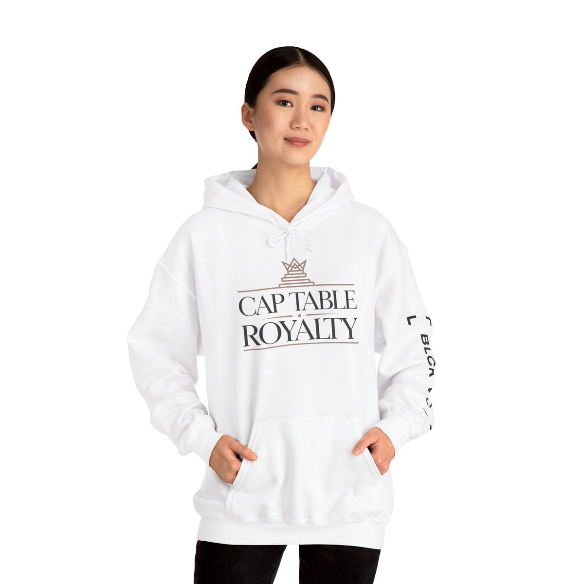 Cap Table Royalty Unisex Heavy Blend Hooded Sweatshirt - Cozy Style for Entrepreneurs