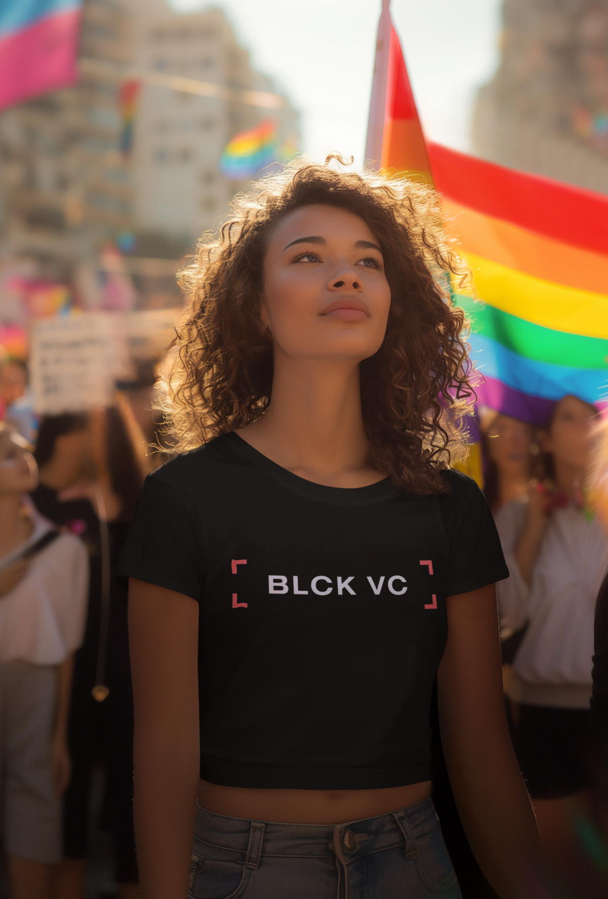 BLCK VC Heritage Cropped T-Shirt for Women